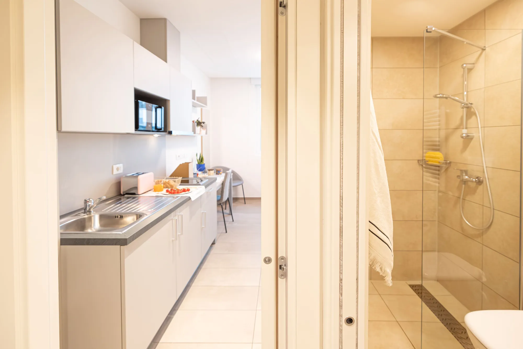 Monolocale Smart con vista sul cortile a Florence 2